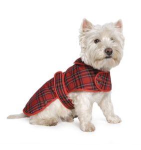 Ancol  Highland Tartan Dog Coat Red Large - 31427