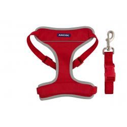 Ancol Travel Harness Red - med 4 - 380800