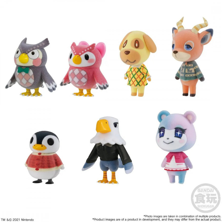 Animal Crossing New Horizons Tomodachi Doll Vol 3 (SET) "Animal Crossing", Bandai Shokugan