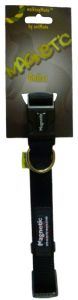 Animate Magnetic Dog Collar Black Medium 35-50cm - 35600