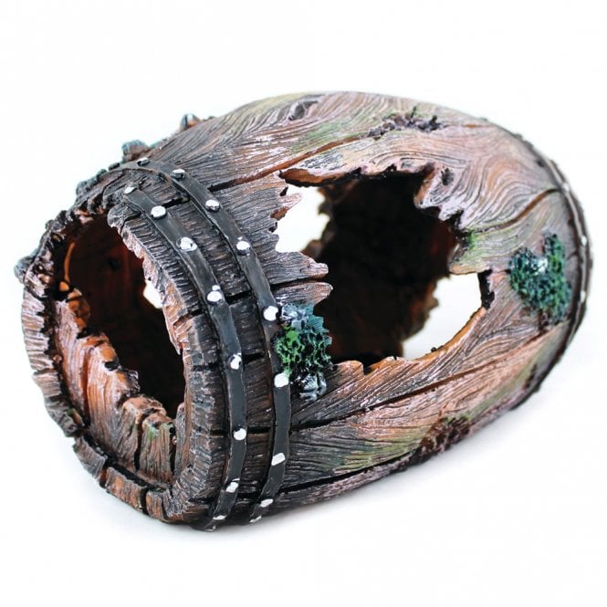 Click to view product details and reviews for Aqua One Barrel Fish Tank Ornament Decoration Medium.