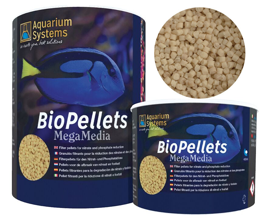 Aquarium Systems Mega Media Marine Bio Pellets 400 / 1000ml