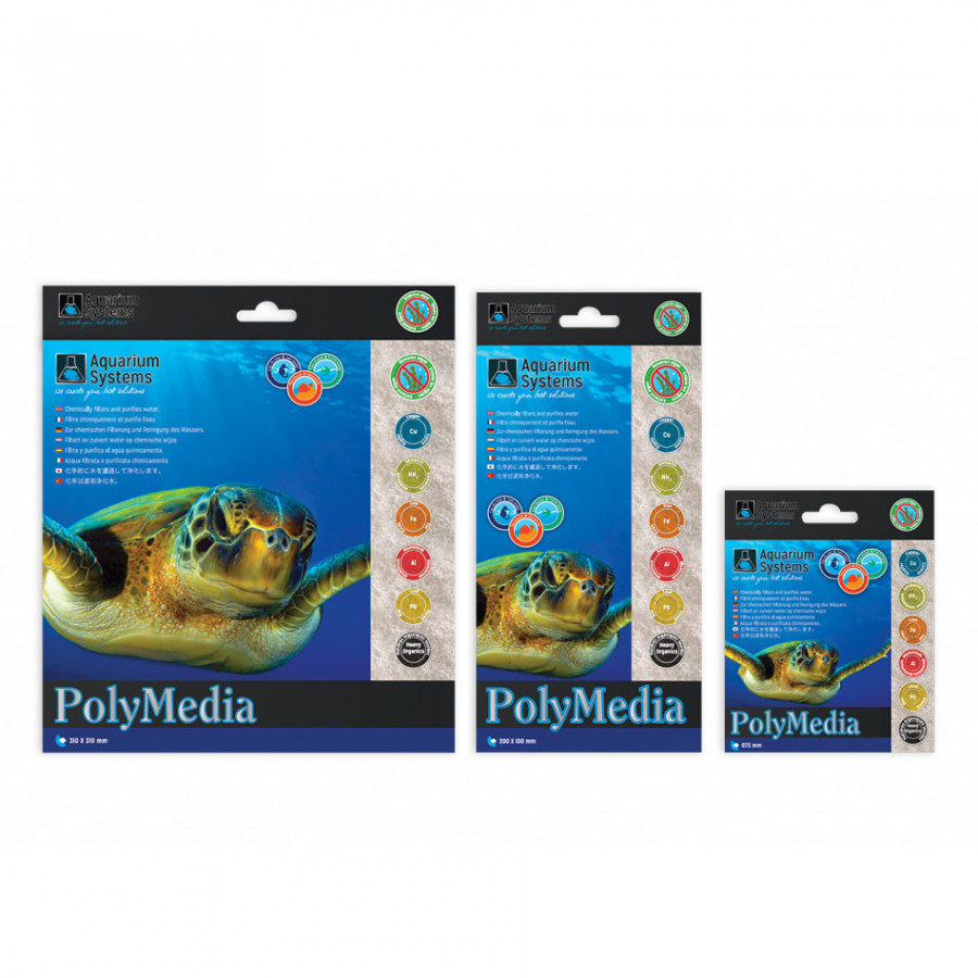 Aquarium Systems PolyMedia Filter Media 3 Sizes