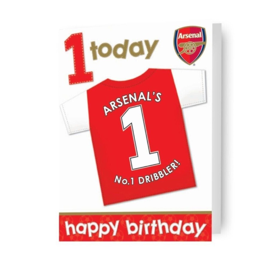 Click to view product details and reviews for Arsenal Fc Age 1 Birthday Card.