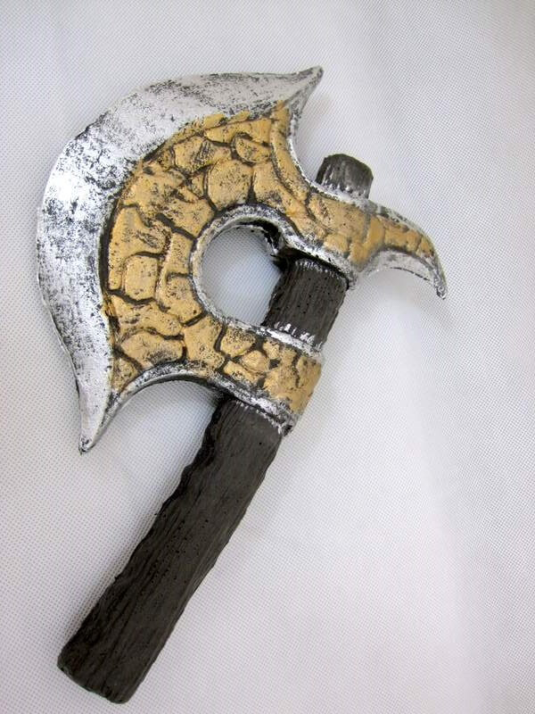 Axe with Wood look Handle 36cm Foam