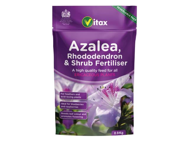 Azalea, Rhododendron & Shrub Fertiliser 0.9kg Pouch VTX6AZ901