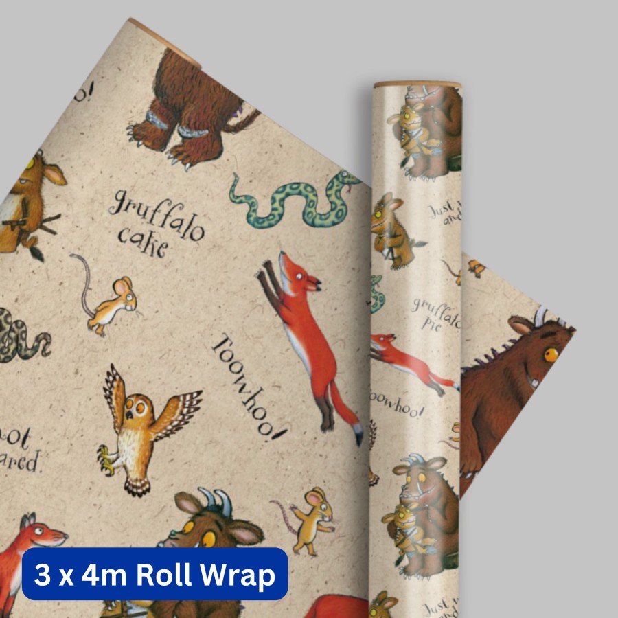 Click to view product details and reviews for The Gruffalo 4m Roll Wrapping Paper 3 Pack Bundle.