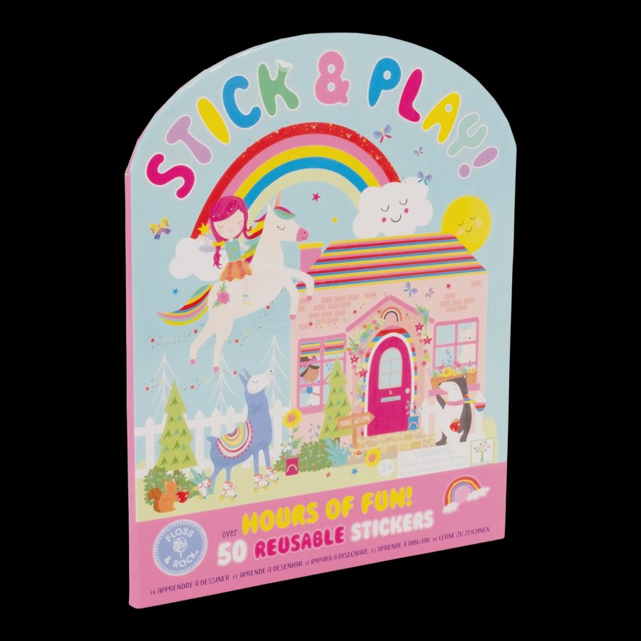 Stick & Play - Reusable Sticker Set - Rainbow Fairy