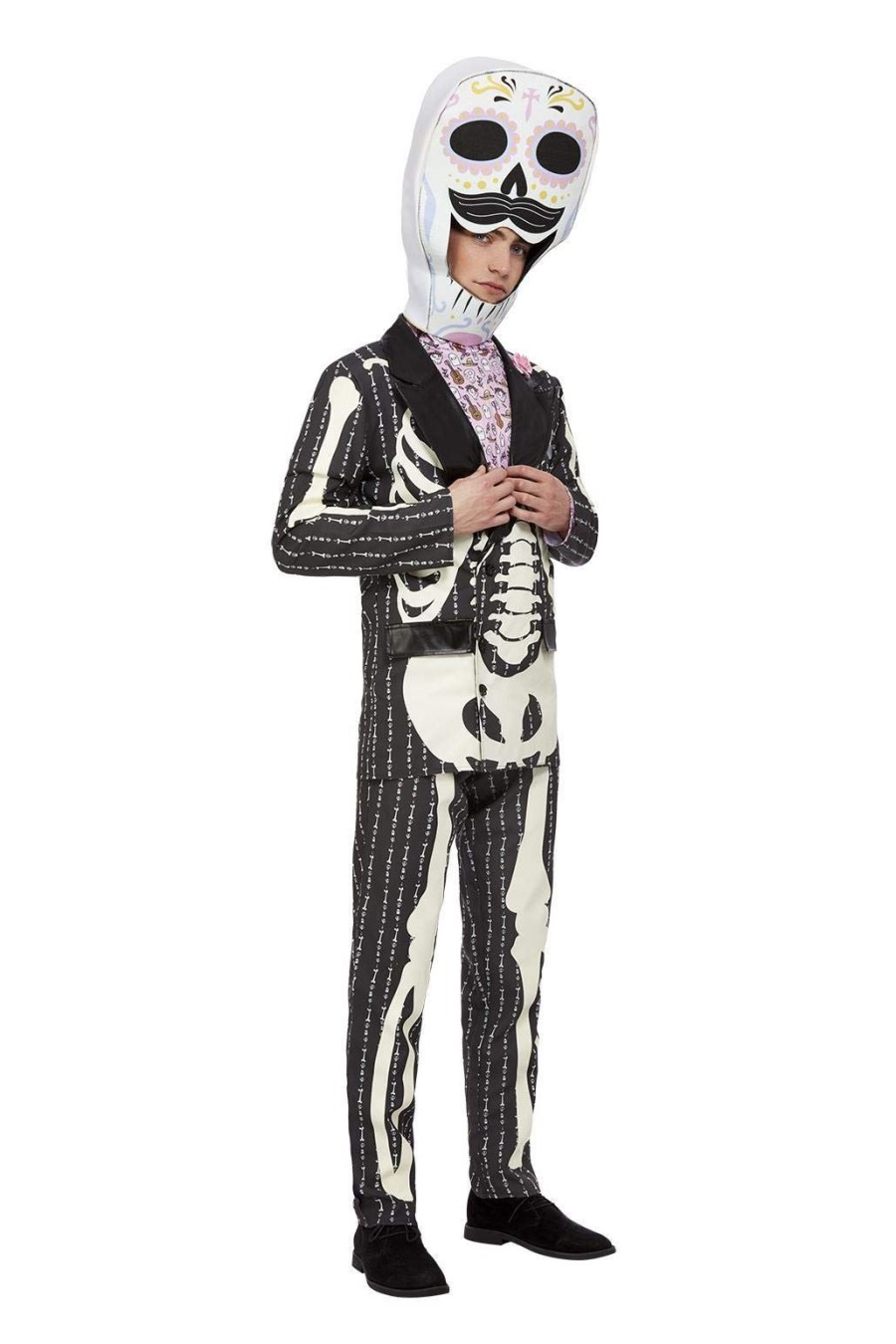 Click to view product details and reviews for Deluxe Dotd Senor Costume Pink Jacket Top Trousers Headpiece 63061l.