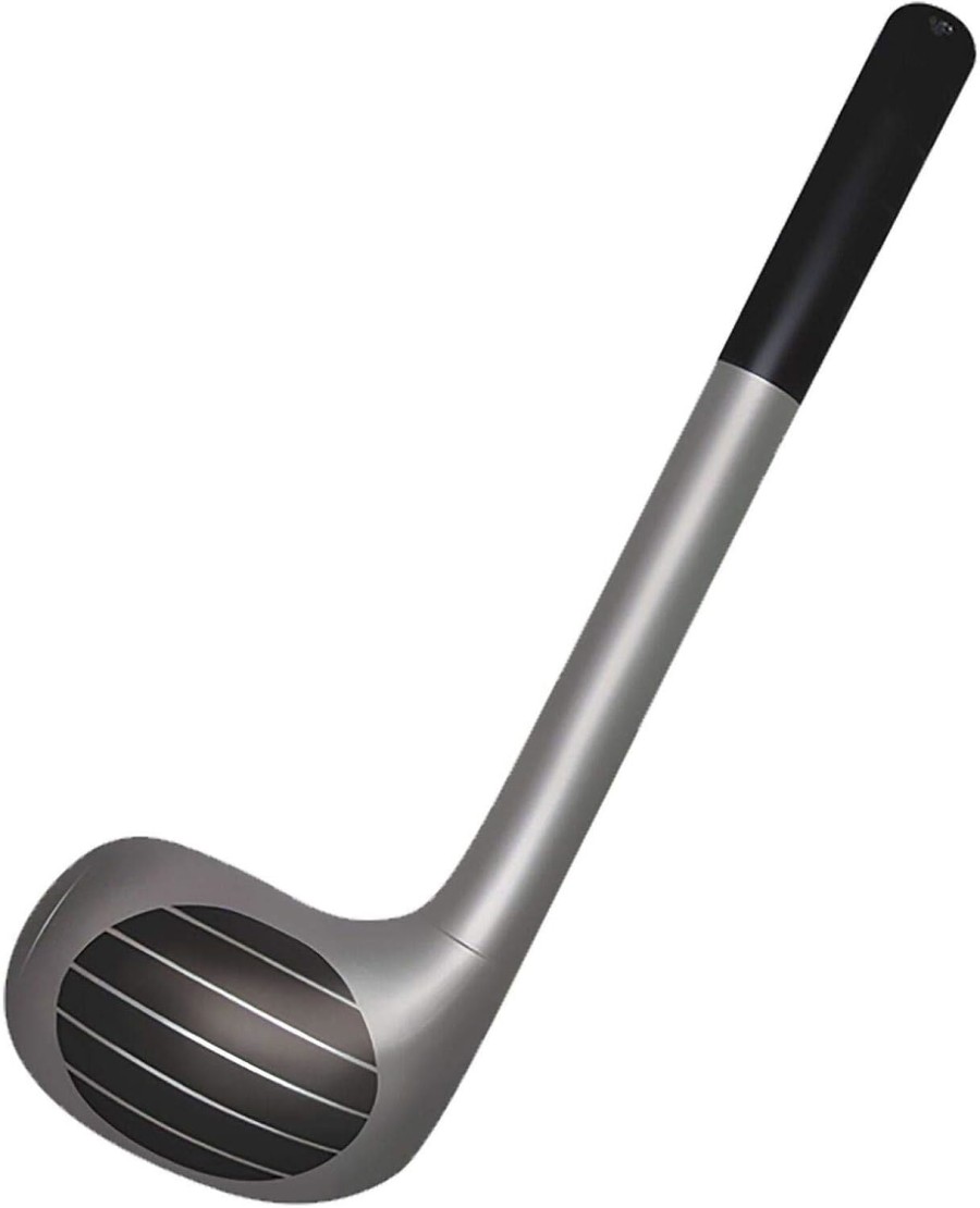 Click to view product details and reviews for Inflatable Golf Clubs Silver And Black 92 Cm.