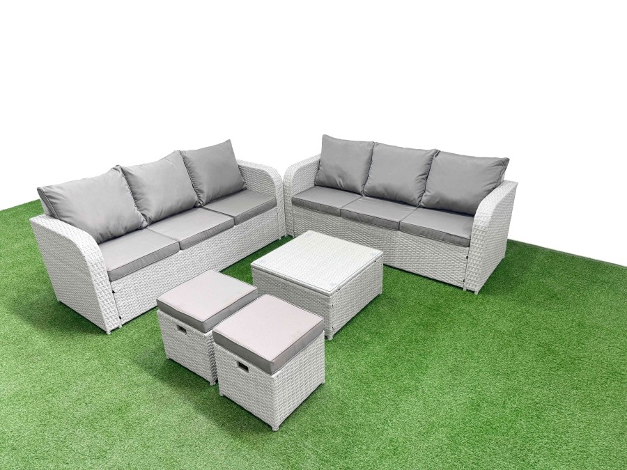 Click to view product details and reviews for Fimous Outdoor Garden Furniture Sets 8 Seater Wicker Rattan Furniture Sofa Sets With Square Coffee Table High Back Lounge Sofa Stools Light Grey. Click to view product details and reviews for Fimous Outdoor Garden Furniture Sets 8 Seater Wicker Rattan Furniture Sofa Sets With Square Coffee Table High Back Lounge Sofa Stools Light Grey.