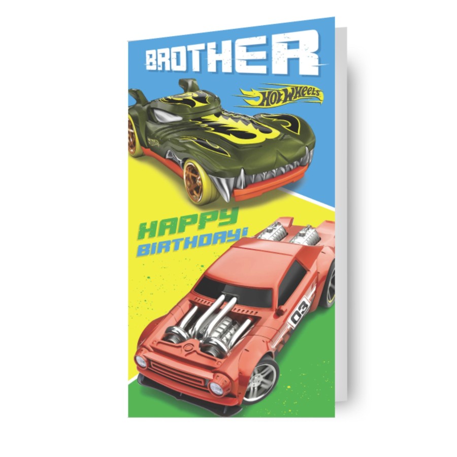 Click to view product details and reviews for Hot Wheels Brother Birthday Card.