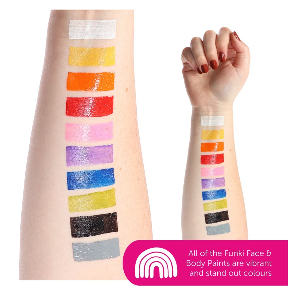 Funki Rainbow Face and Body Paint Pot