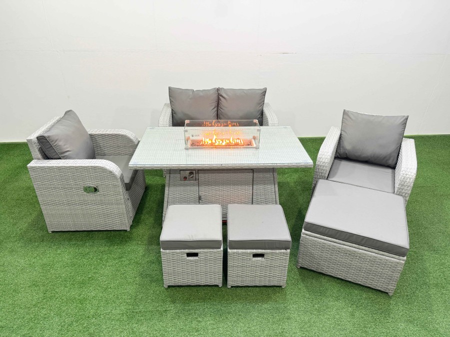 Click to view product details and reviews for Fimous Light Grey Pe Wicker Rattan Garden Furniture Set Sofa Set Reclining Chair Firepit Dining Table 7 Seater 3 Stools. Click to view product details and reviews for Fimous Light Grey Pe Wicker Rattan Garden Furniture Set Sofa Set Reclining Chair Firepit Dining Table 7 Seater 3 Stools.