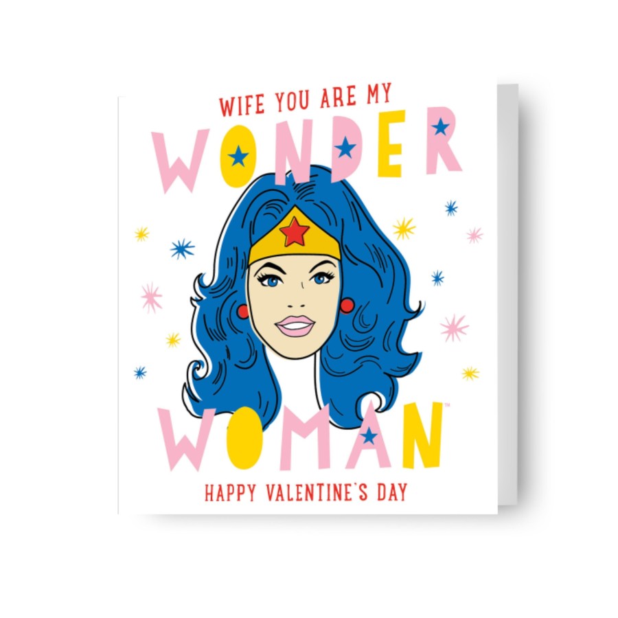Click to view product details and reviews for Wonder Woman Wife Valentines Day Card.