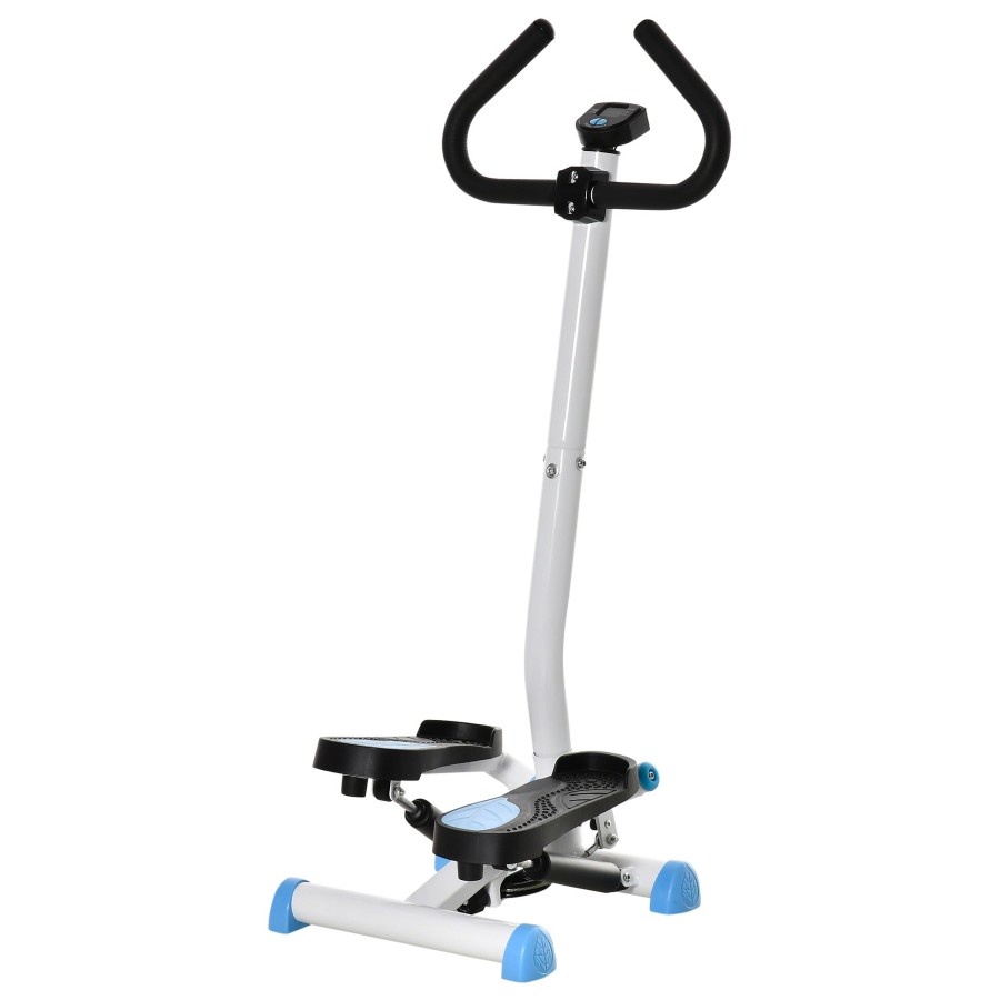Click to view product details and reviews for Adjustable Stepper Aerobic Ab Exercise Fitness Workout Machine With Lcd Screen Handlebars Blue.
