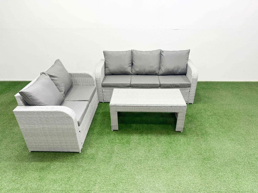 Click to view product details and reviews for Fimous 5 Seater Pe Rattan Wicker Garden Furniture Patio Conservatory Sofa Set With Oblong Coffee Table 3 Seater Sofa Love Sofa. Click to view product details and reviews for Fimous 5 Seater Pe Rattan Wicker Garden Furniture Patio Conservatory Sofa Set With Oblong Coffee Table 3 Seater Sofa Love Sofa.