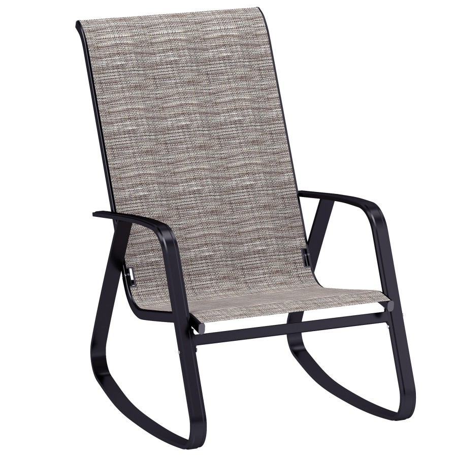 Outsunny Garden Rocking Chair, Ergonomic Cazaar