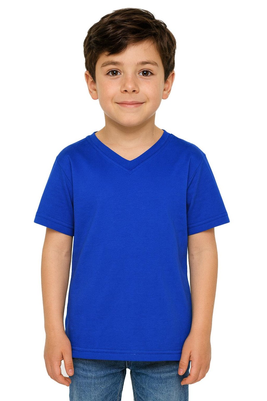 Click to view product details and reviews for A2z 4 Kids Basic T Shirt Back To School Short Sleeve V Style Crew Neck Casual Fit Fashion 100 Cotton For Children Girls Boys Age 2 13 Years 13 Year.