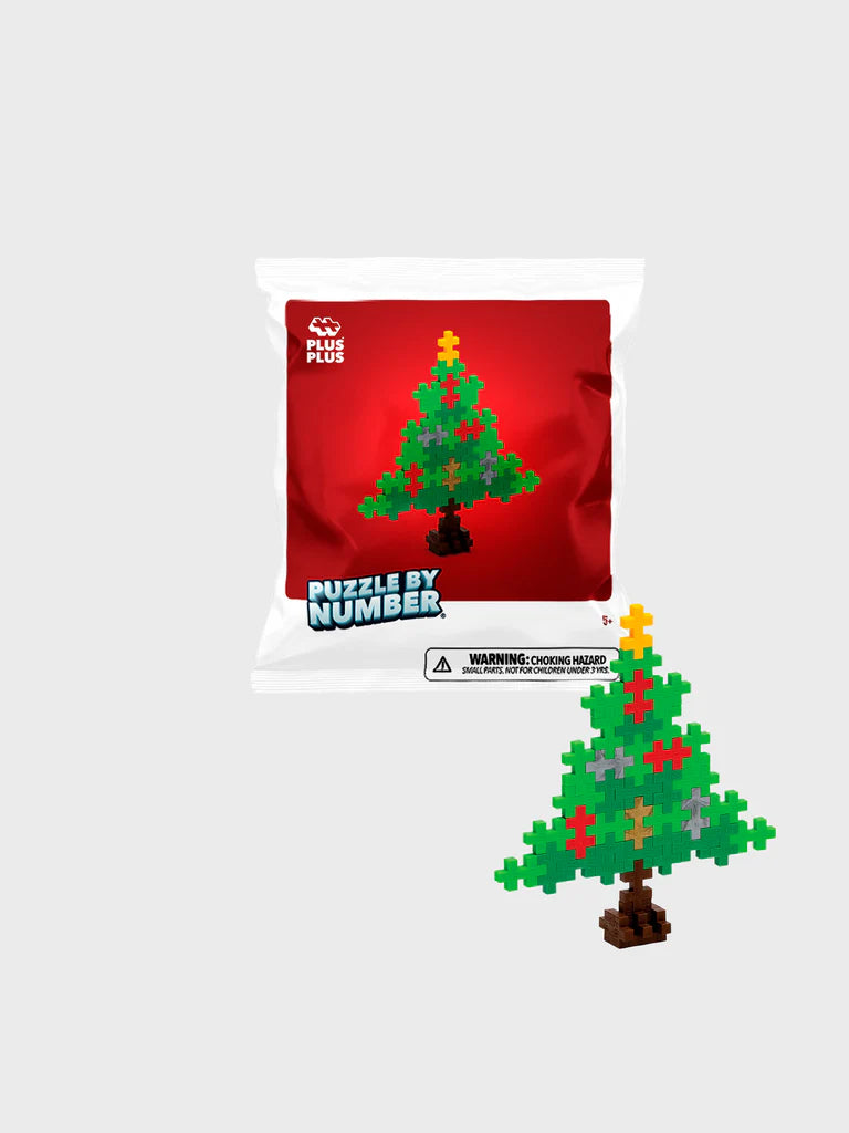 Plus Plus Christmas Puzzle by Number Mini Pack