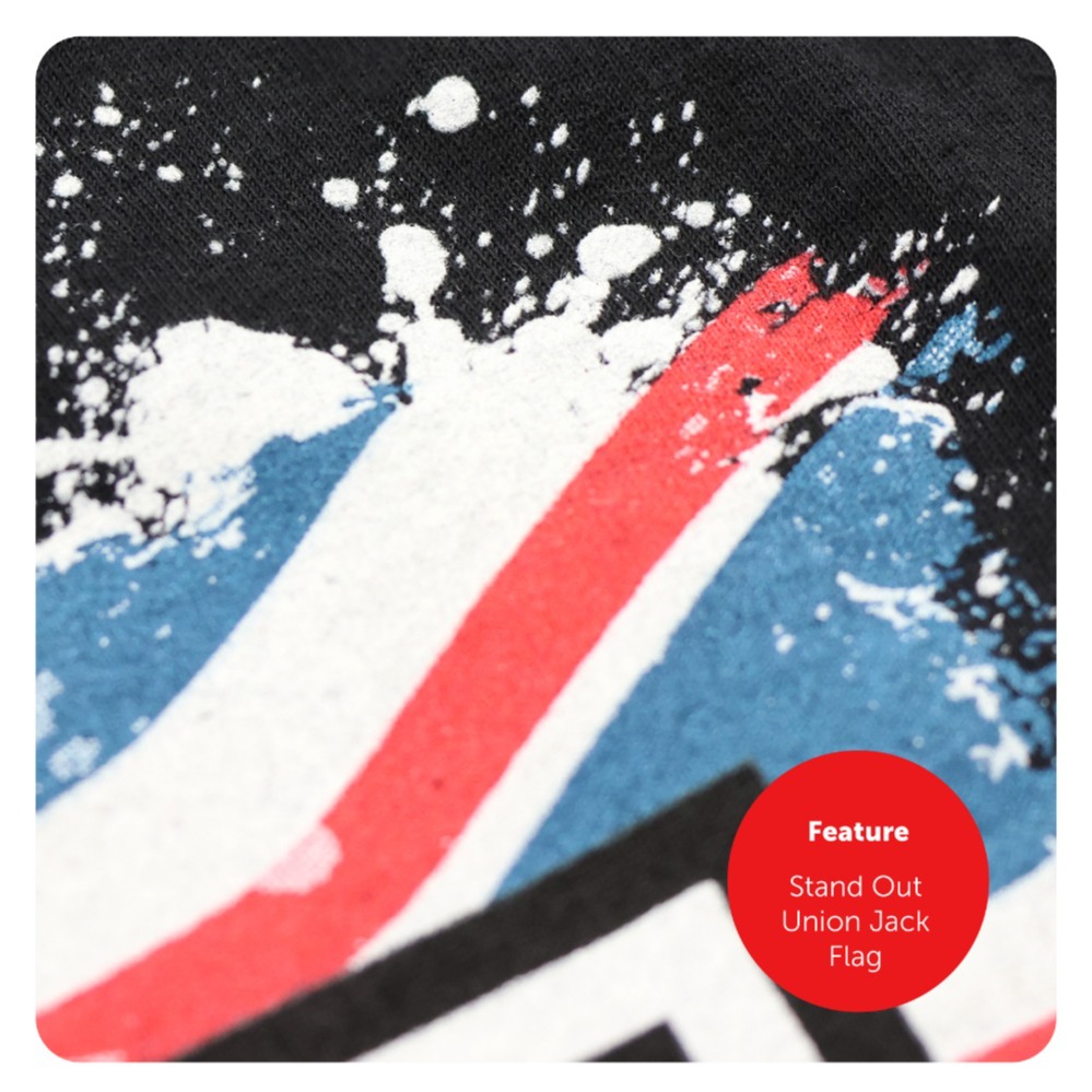 Adults Supersonic Union Jack T-Shirt