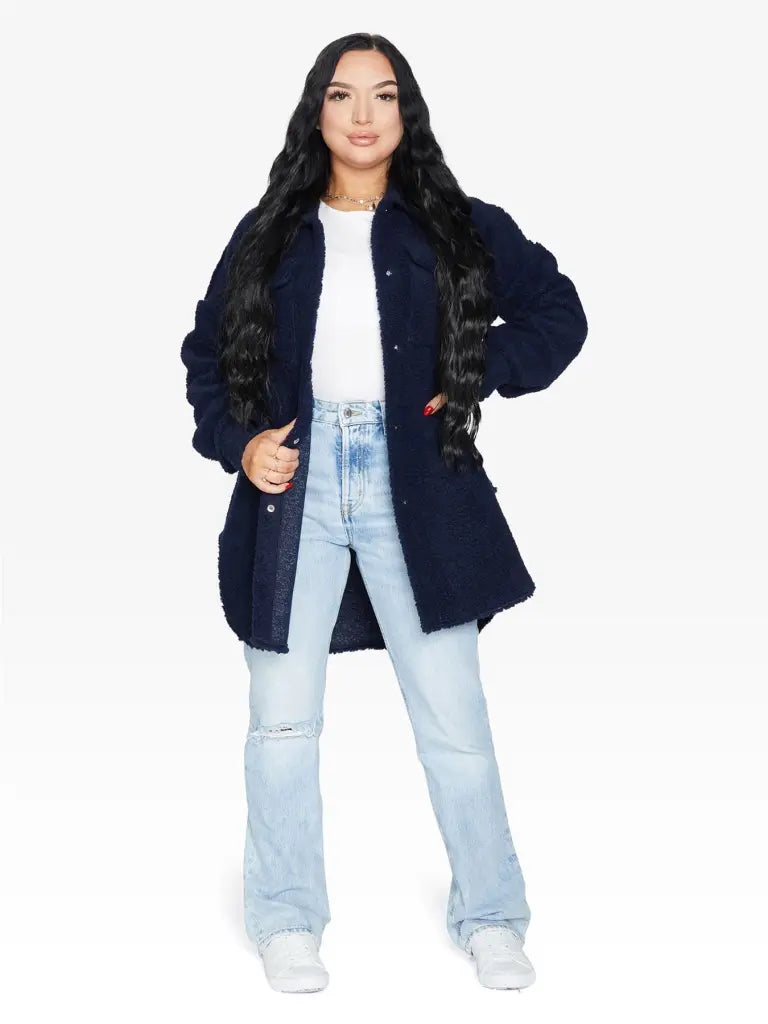 Navy / One Size (Fits UK 8-14)