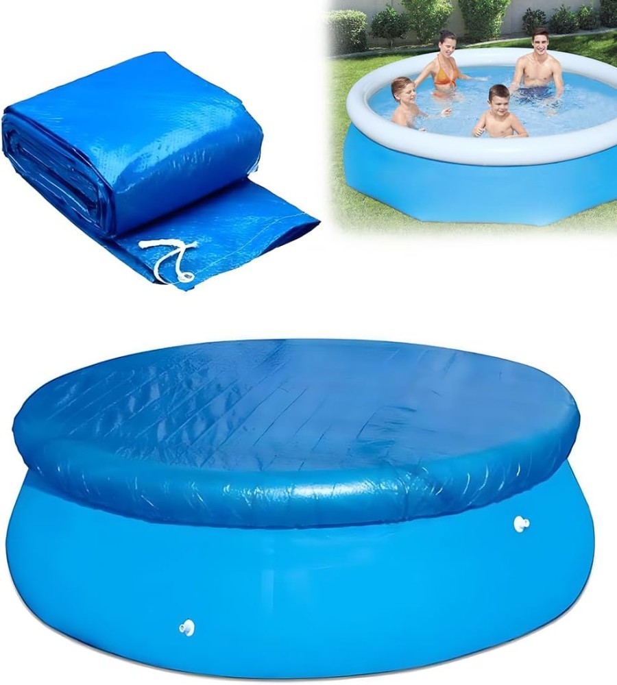 8ft Round Waterproof Pool Cover