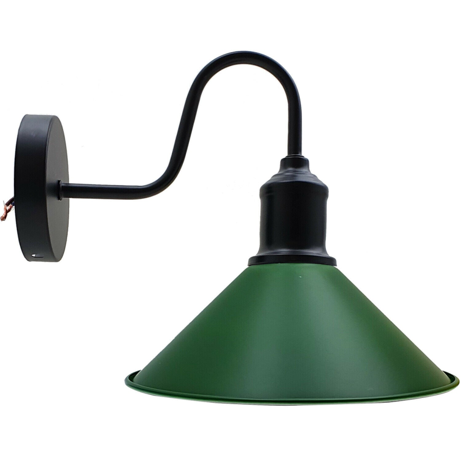 Click to view product details and reviews for Modern Retro Industrial Wall Mounted Lights Rustic Sconce Lamps Fixture2482 Green.