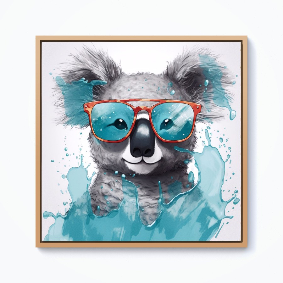 Click to view product details and reviews for Splashart Koala In Glasses Framed Canvas 10 X 10 Pine. Click to view product details and reviews for Splashart Koala In Glasses Framed Canvas 10 X 10 Pine.