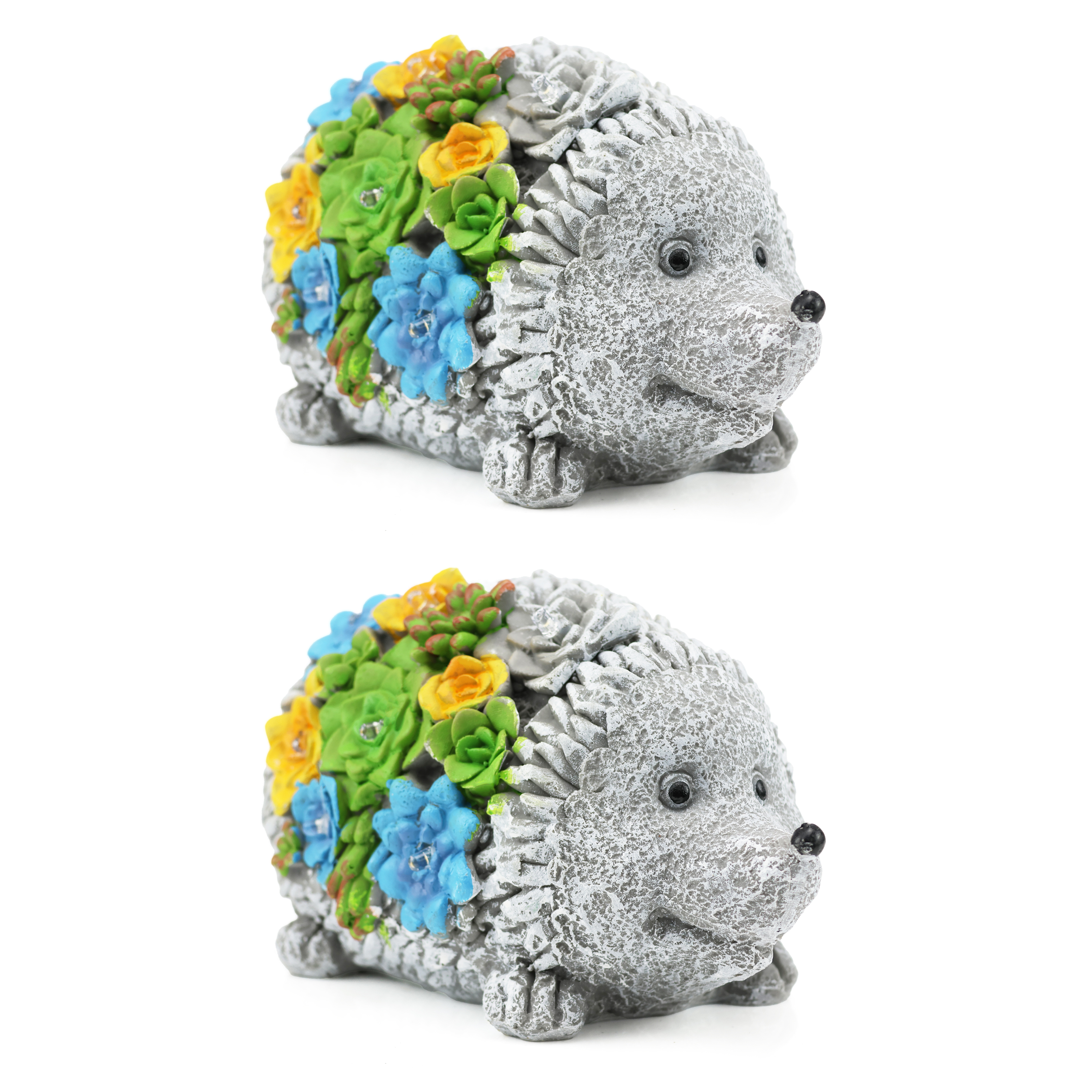 Click to view product details and reviews for Solar Hedgehog Statue Garden Animal Led Decor Pack Of 2.