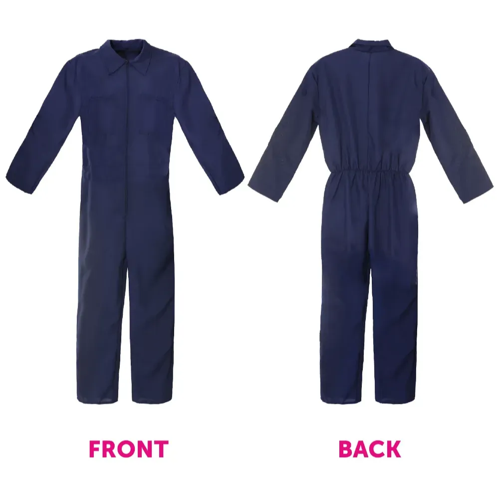 Adults Halloween Killer Costume | 3 Pcs | Jumpsuit, Mask & Knife