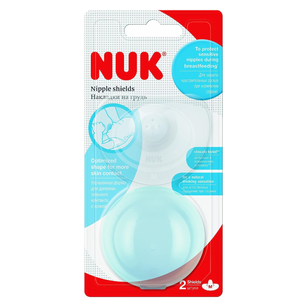 Baby Nipple Shields Feeding Protector For Nursing Silicone With Case Pack Of 2 Nuk