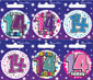 Click to view product details and reviews for Badge Happy Birthday Age 14 6s.