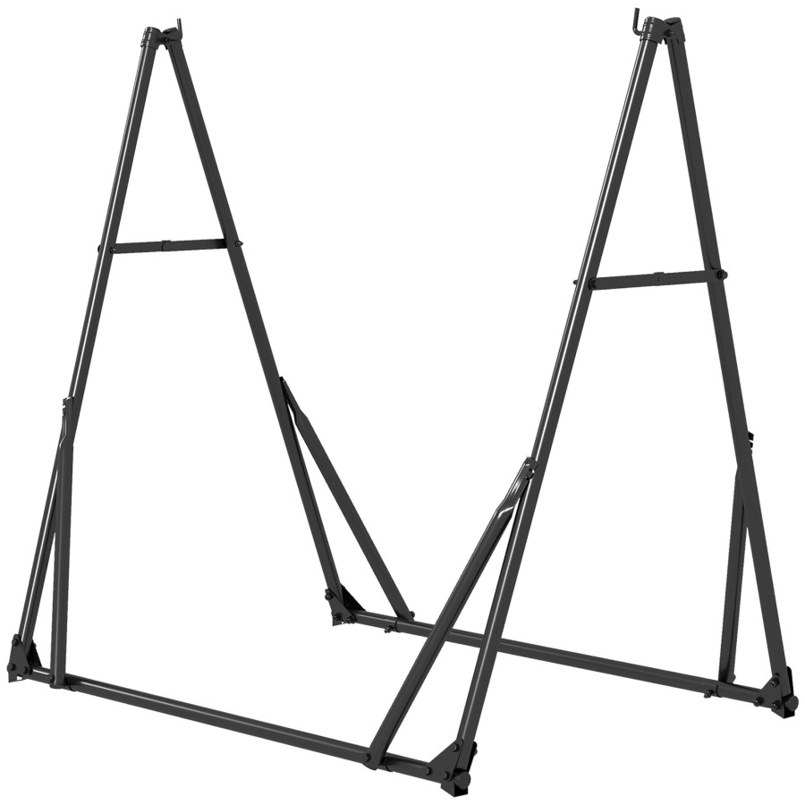 Click to view product details and reviews for Foldable Hammock Stand Portable Hammock With Metal Frame 2 In 1 Hammock Net Stand Hammock Chair Stand Load Capacity 120kg.