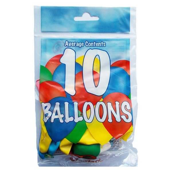 Click to view product details and reviews for Pack Of 10 Colourful Balloons For Fun.
