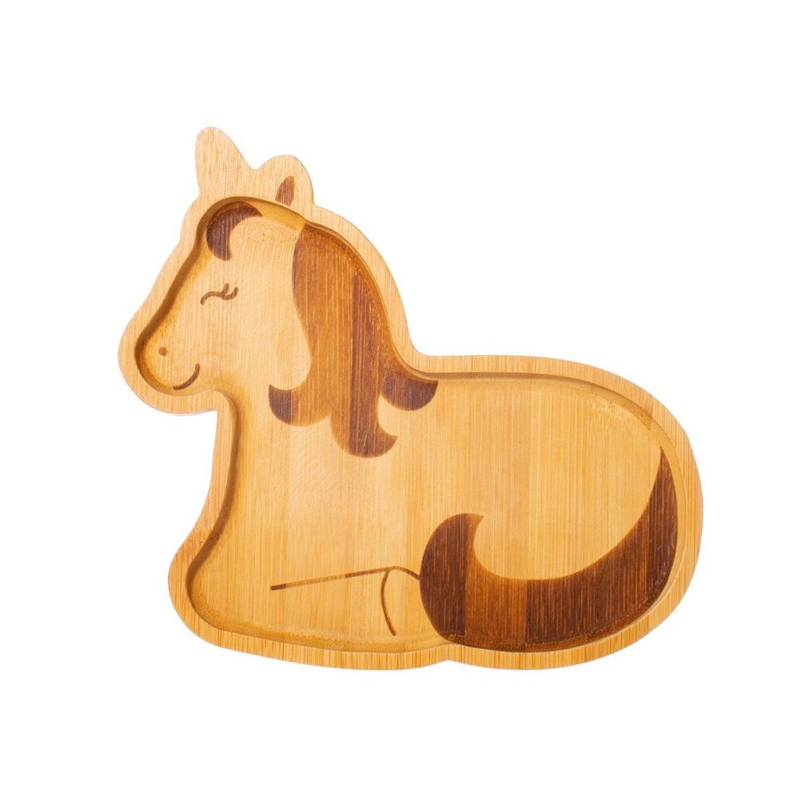 Click to view product details and reviews for Bamboo Unicorn Plate For Kids Meals.