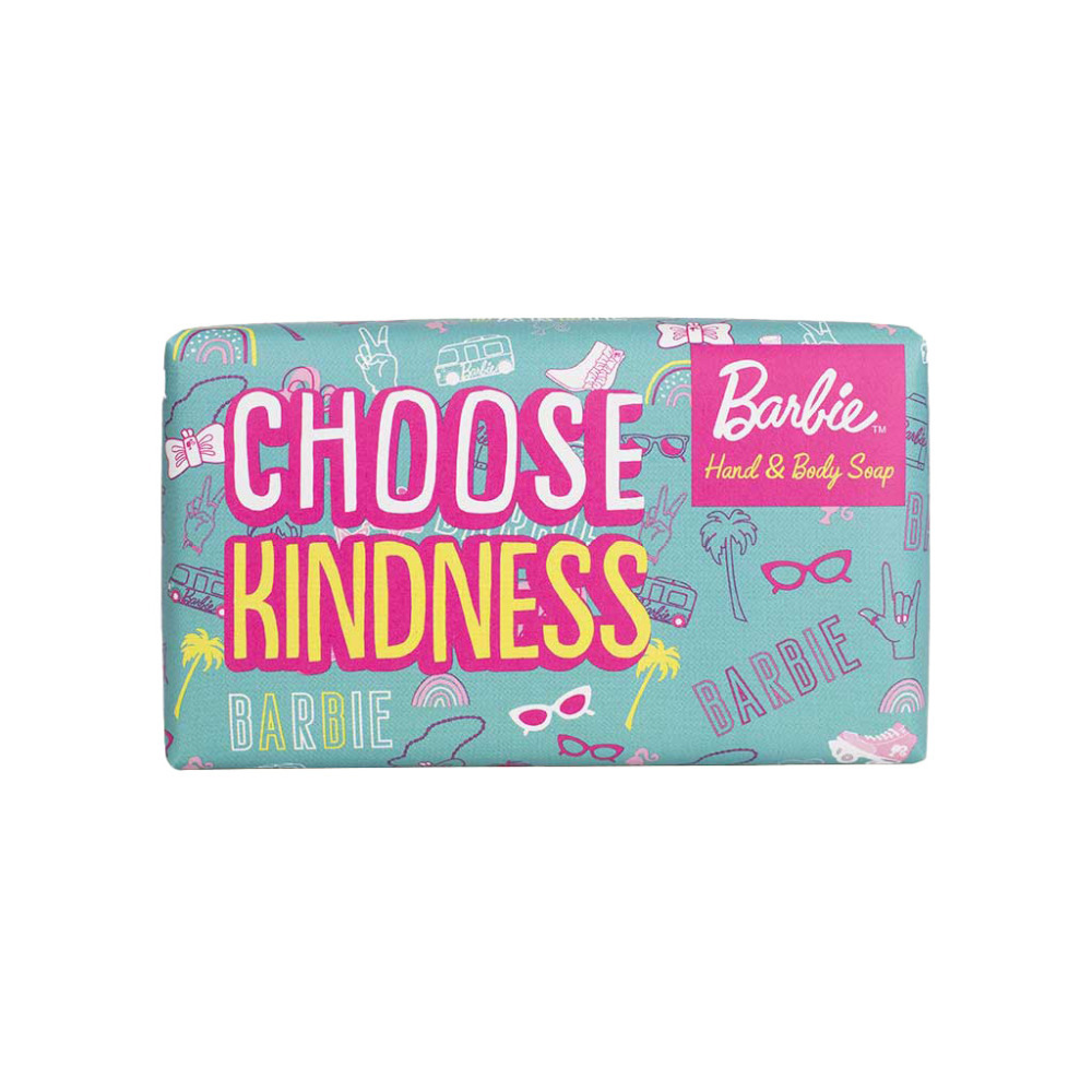 Barbie Hand Soap Body Wash Bar Vegan Fragranced Stocking Filler Gift - Choose Kindness