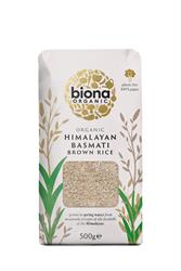 Basmati Brown Rice Organic 500g - BNA-40640