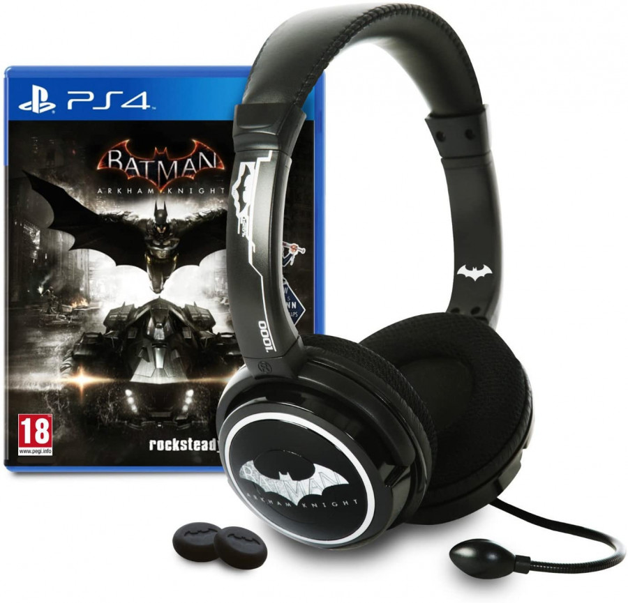 Click to view product details and reviews for Batman Arkham Knight Ps4 Game Stereo Headset Thumb Grips.
