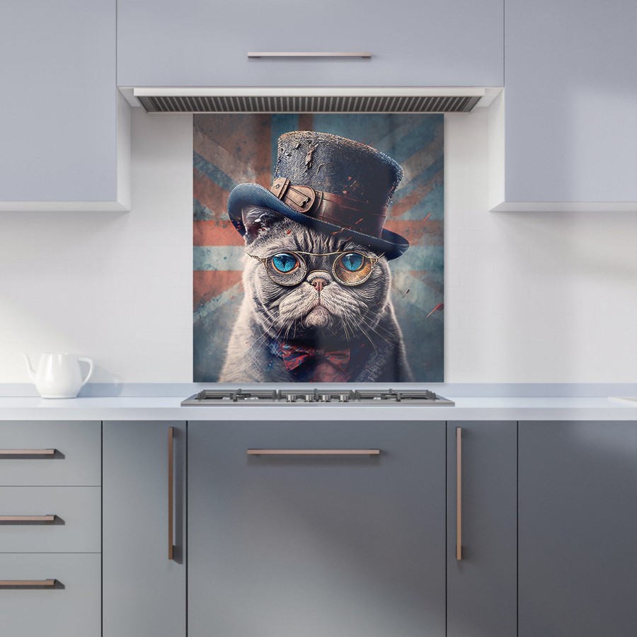 Click to view product details and reviews for British Shorthair Cat Kitchen Splashback W700mm X H750mm.