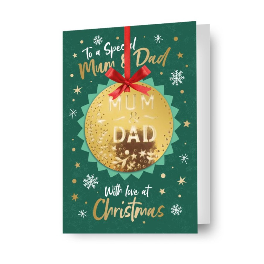 Click to view product details and reviews for Mum Dad Parents Christmas Card.