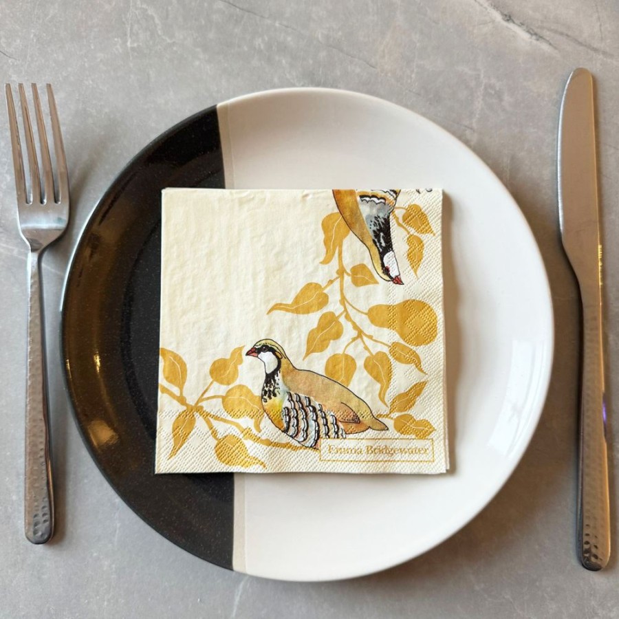 Click to view product details and reviews for Partridge In A Pear Tree Cocktail Napkins Christmas Party Table Decoration X 20.