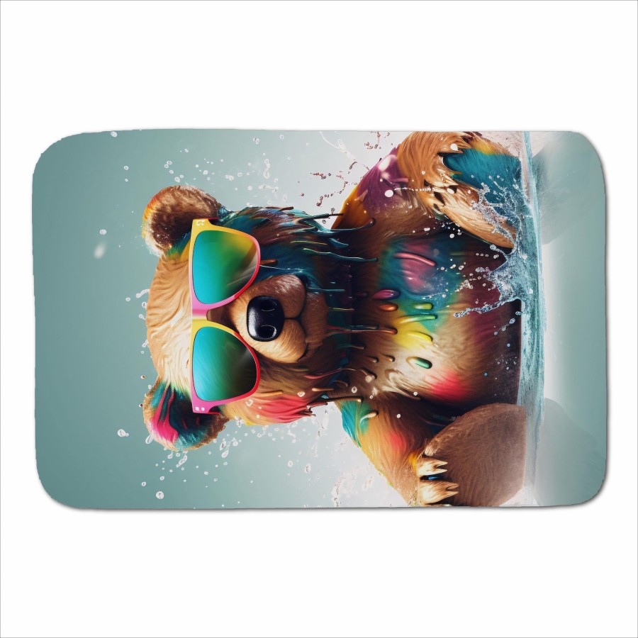 Click to view product details and reviews for Splashart Bear In Glasses Sherpa Blanket. Click to view product details and reviews for Splashart Bear In Glasses Sherpa Blanket.