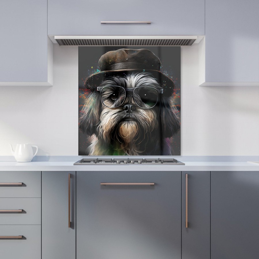 Click to view product details and reviews for Lhasa Apso Dog Splashart Kitchen Splashback W700mm X H650mm.
