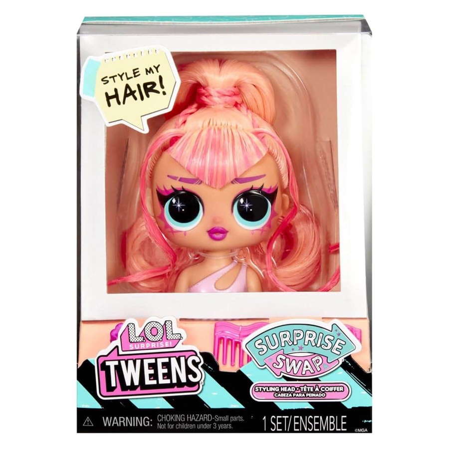 Click to view product details and reviews for Lol Surprise Tweens Style My Hair Styling Head With Accessories Peach. Click to view product details and reviews for Lol Surprise Tweens Style My Hair Styling Head With Accessories Peach.
