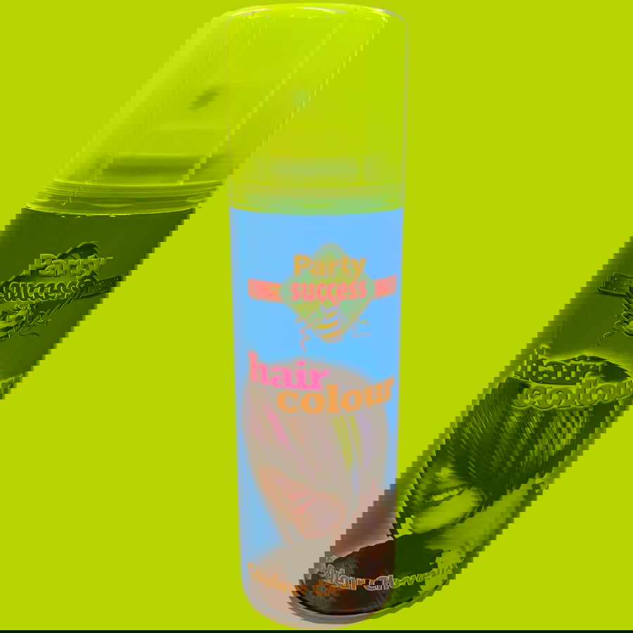 Click to view product details and reviews for Party Success Temporary Hair Colour Spray Wash Out Fluorescent Yellow.