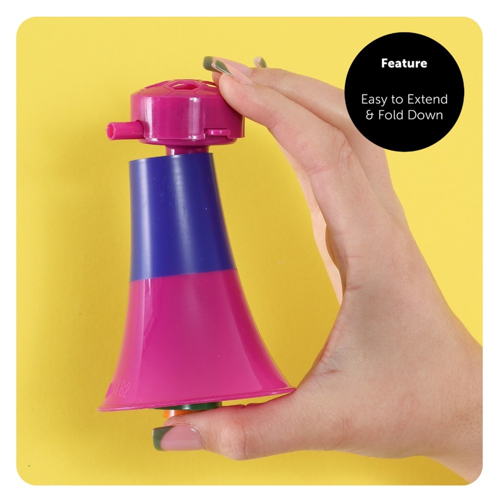 Rainbow Pride Cowboy Plastic Hat, Vuvuzela and Facepaint Stick Set