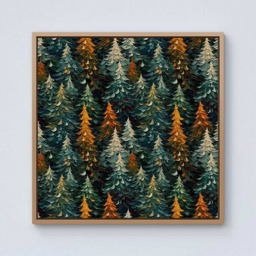 10" x 10" / Pine