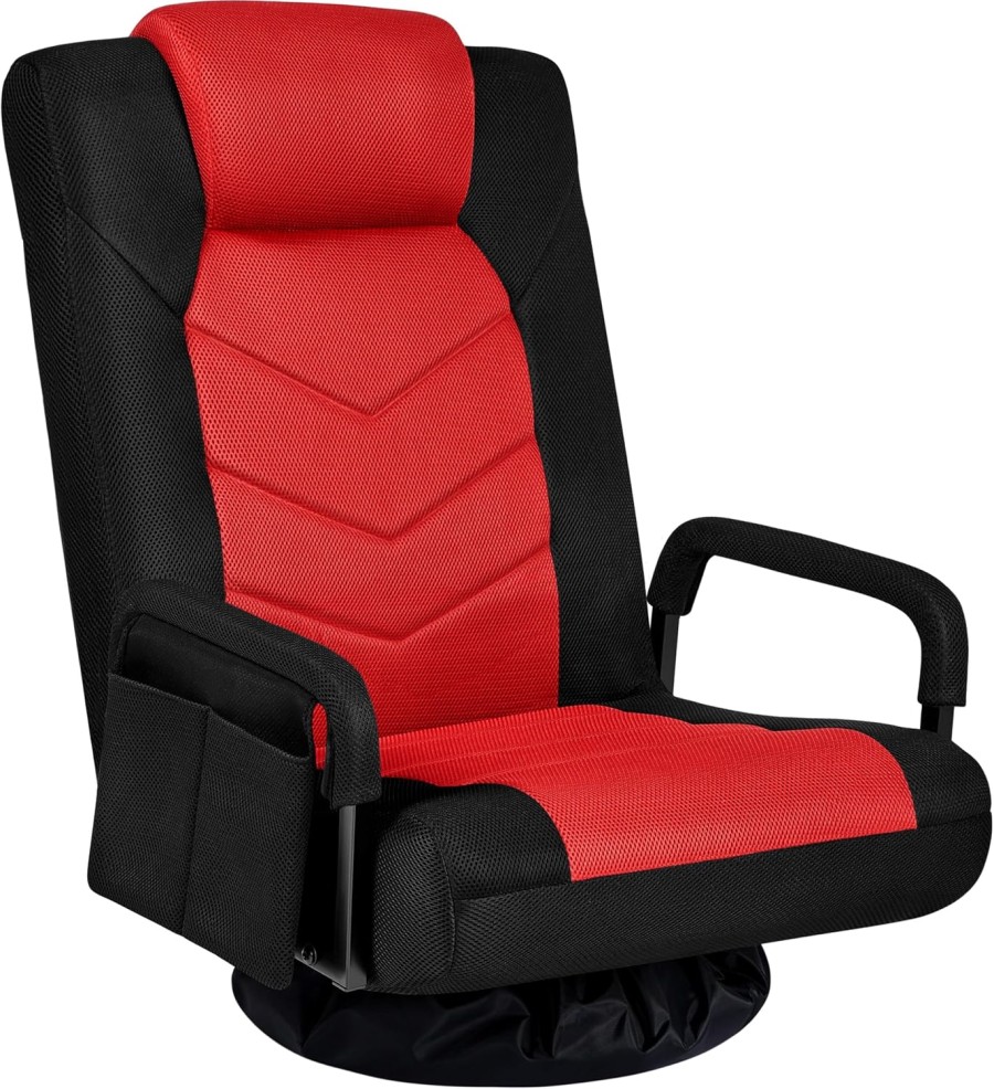 360° Swivel Folding Floor Gaming Chair
