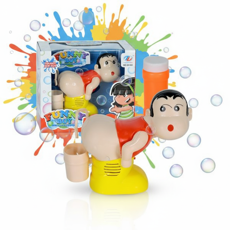 Funny Boy Bubble Farting Machine